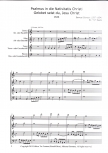 Bach, Johann Sebastian - Christmas Oratorio  Recorder Quartetum - SATB