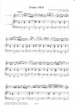 Telemann, Georg Philipp - Sonate c-moll - Altblockflöte und Basso continuo