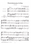Schultze, Johann Christian - Ouvertürensuiten g major and b flat major - 2 Altblockflöten und Bc