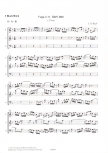 Bach, Johann Sebastian - Fuge F-dur -  BWV 880 - SAB