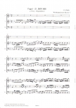 Bach, Johann Sebastian - Fuge B-dur -  BWV 866 - ATB