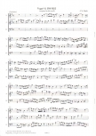 Bach, Johann Sebastian - Fuge e-moll -  BWV 853 - SAB
