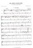 Bingham, George - 40 Airs Anglois - Altblockflöte und Basso continuo