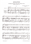 Loeillet de Gant, Jean Baptiste - Neun Sonaten op. 3 und op. 4  Band 3 - Altblockflöte und Basso continuo