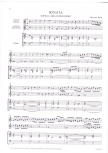 Rossi, Salamone - Sonata sopra l&acute;aria di Ruggiero - 2 Sopranblockflöten und Bc.