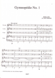 Satie, Eric - Gymnopedie No.1 - SAT und Klavier