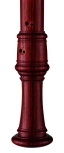 Tenor recorder Moeck 4409 Rottenburgh, amaranth