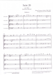 Schein, Johann Hermann - Suite Nr. 20 - ATTB