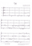 Schubert, Franz - Fuge D-moll (D nr. 952) - SATB