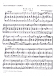 Pepusch, Johann Christoph - Sechs Sonaten, Heft 1 - Sopranblockflöte und Klavier