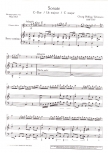 Telemann, Georg Philipp - Sonate C-dur - Altblockflöte und Basso continuo