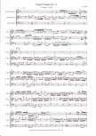Bach, Johann Sebastian - organ sonata Nr. 4 - SAB