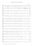 Advents-u. Weihnachtslieder alter Meister 5 - Blockflötenquartett   SSATB