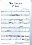 Voyenne, Mr. - Six Suittes - 2 treble recorders