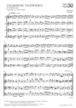 Bartók, Béla - Ungarische Tanzweisen - SATB