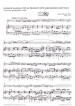Bach, Johann Sebastian - Sonate g-moll (nach BWV 1034) -  Altblockflöte und Basso continuo