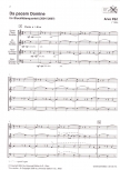 Pärt, Arvo - Da Pacem Domine - SATB / TBGbSb