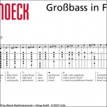Subbassblockflöte (in F) Moeck 8721 Consort, Ahorn gebeizt